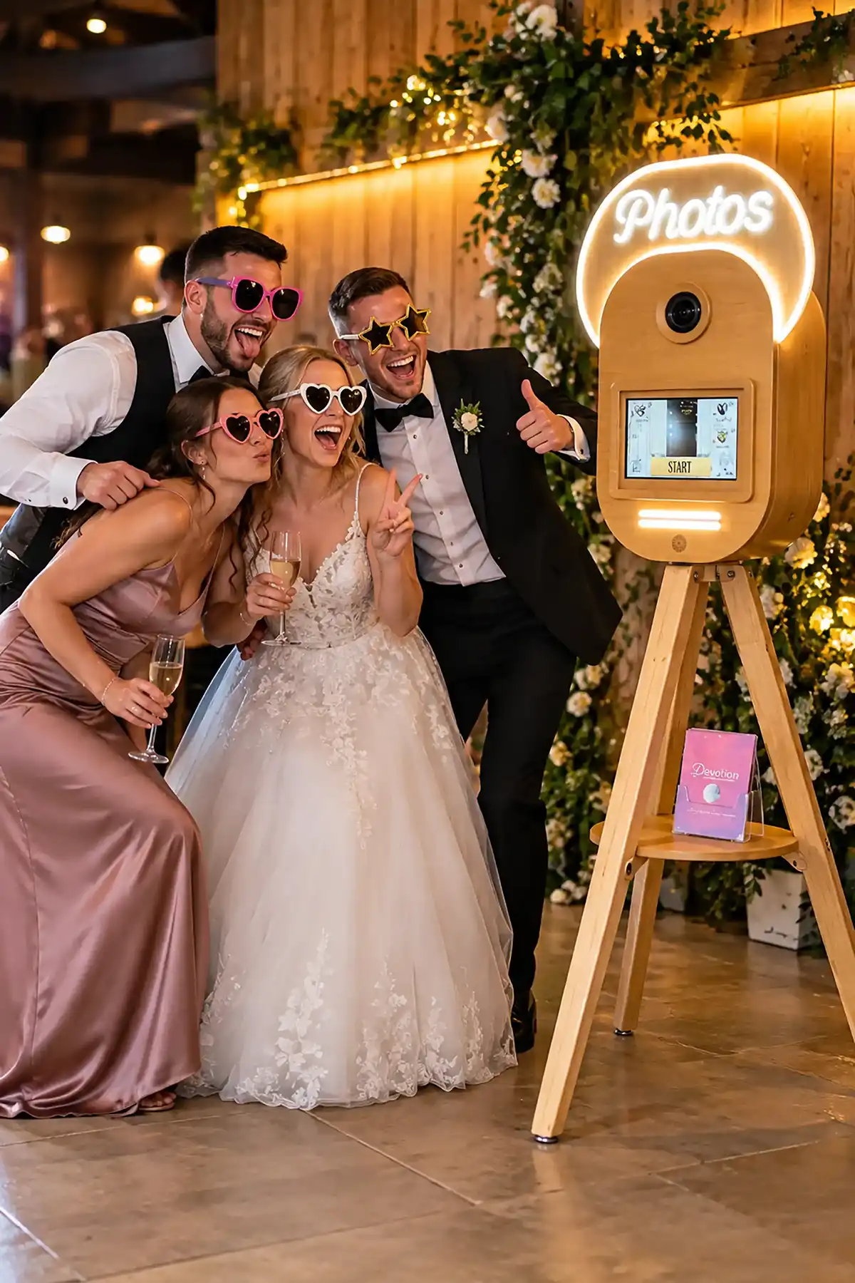 Oak Selfie Pod