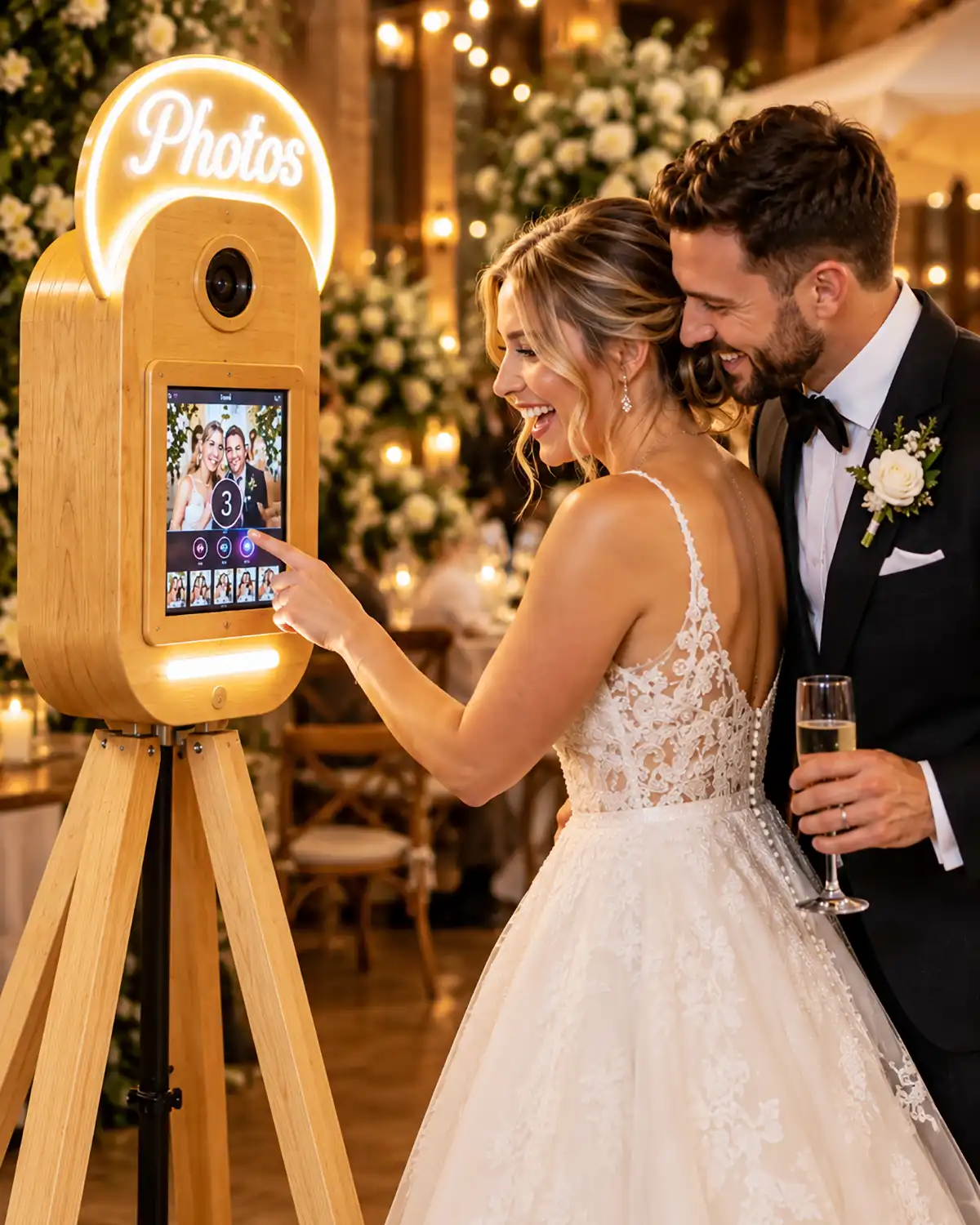 Oak Selfie Pod