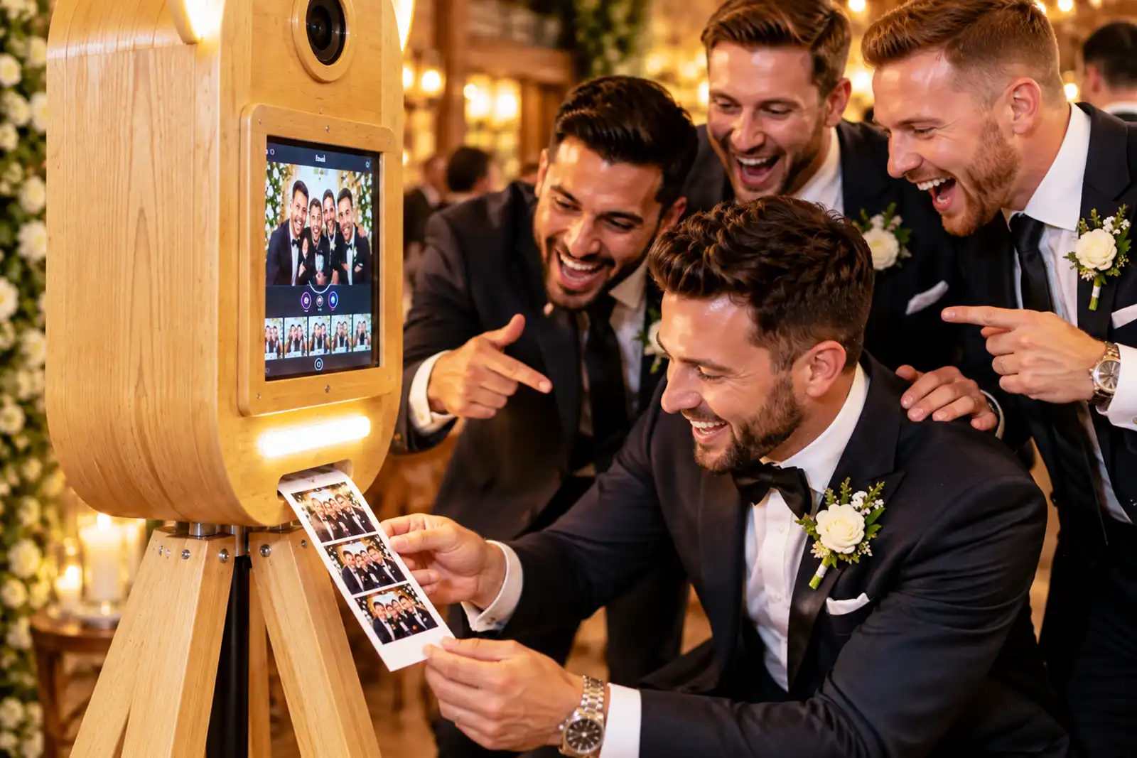 Oak Selfie Pod
