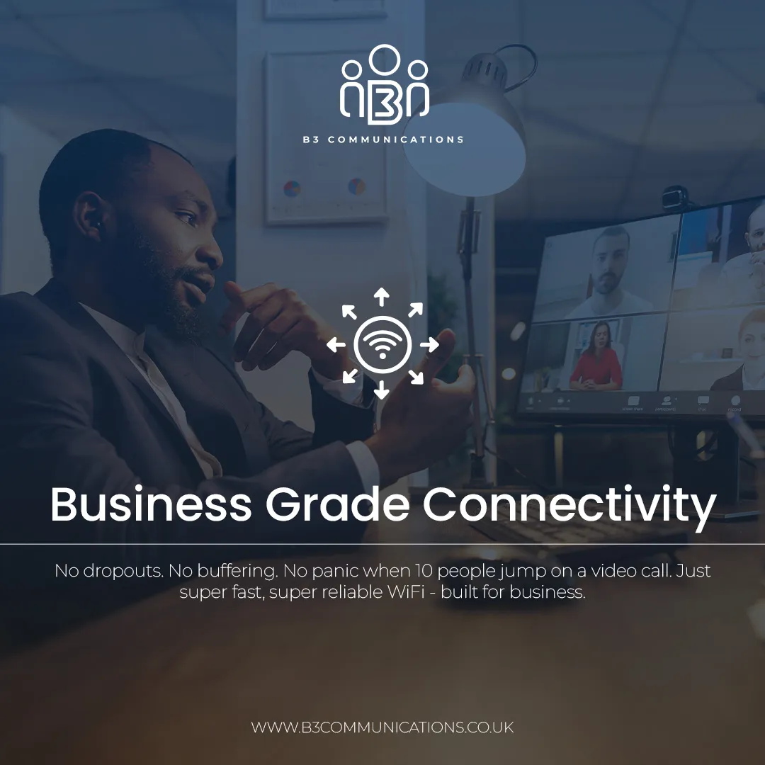 B3 Communications social post