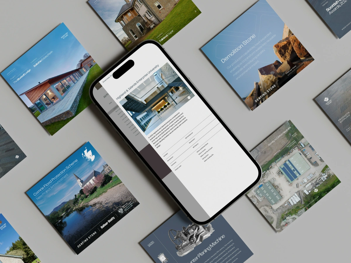 Denfind Stone social media posts