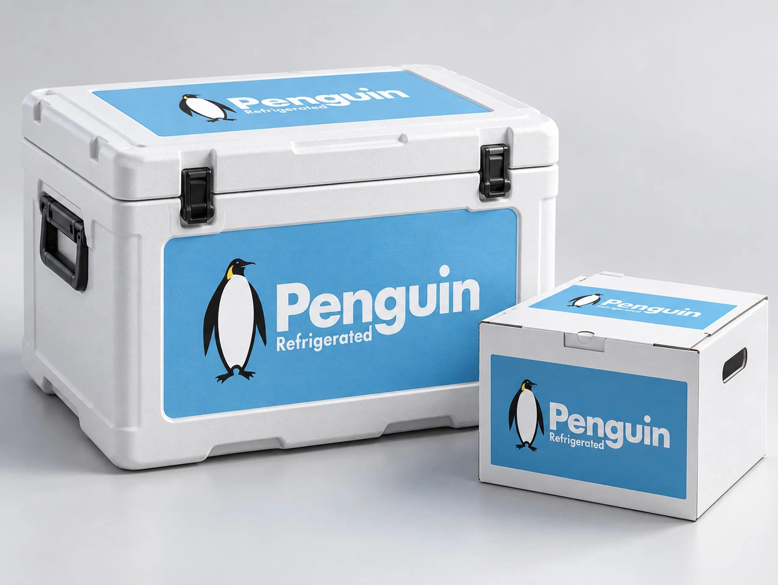 Penguin branded cool boxes