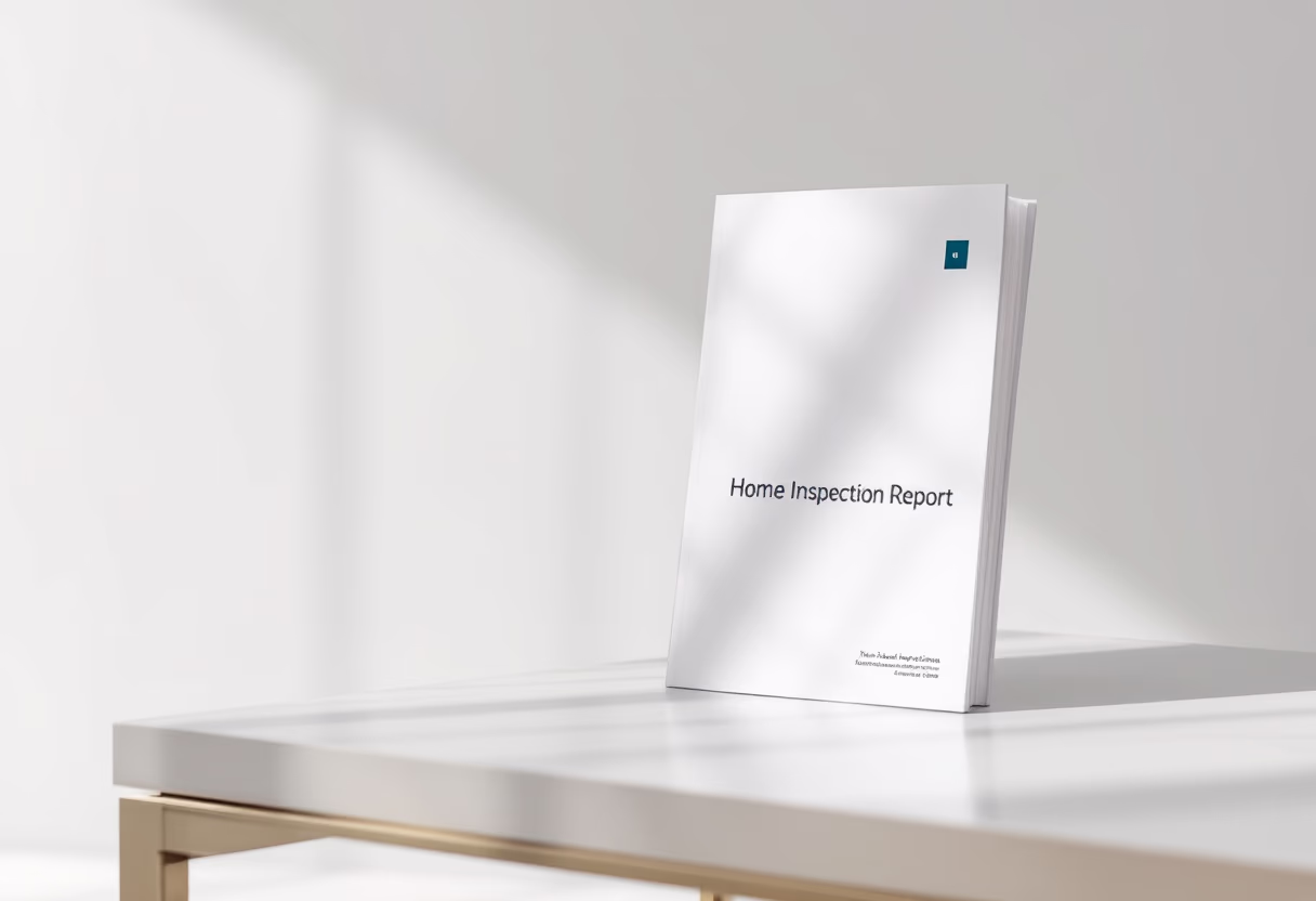 image of completed inspection report (for a home inspector)