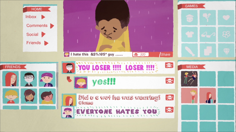 E-Safety animation still