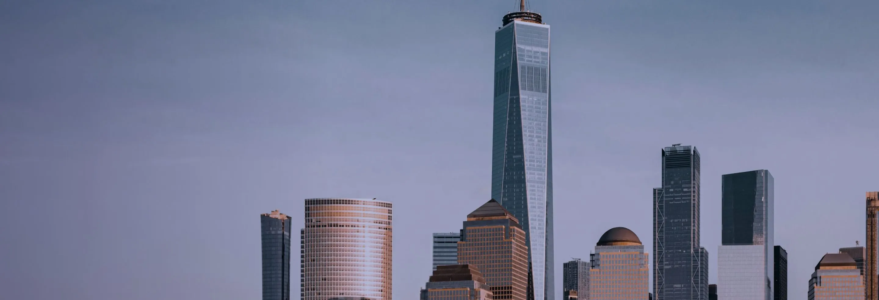 Lower Manhattan skyline