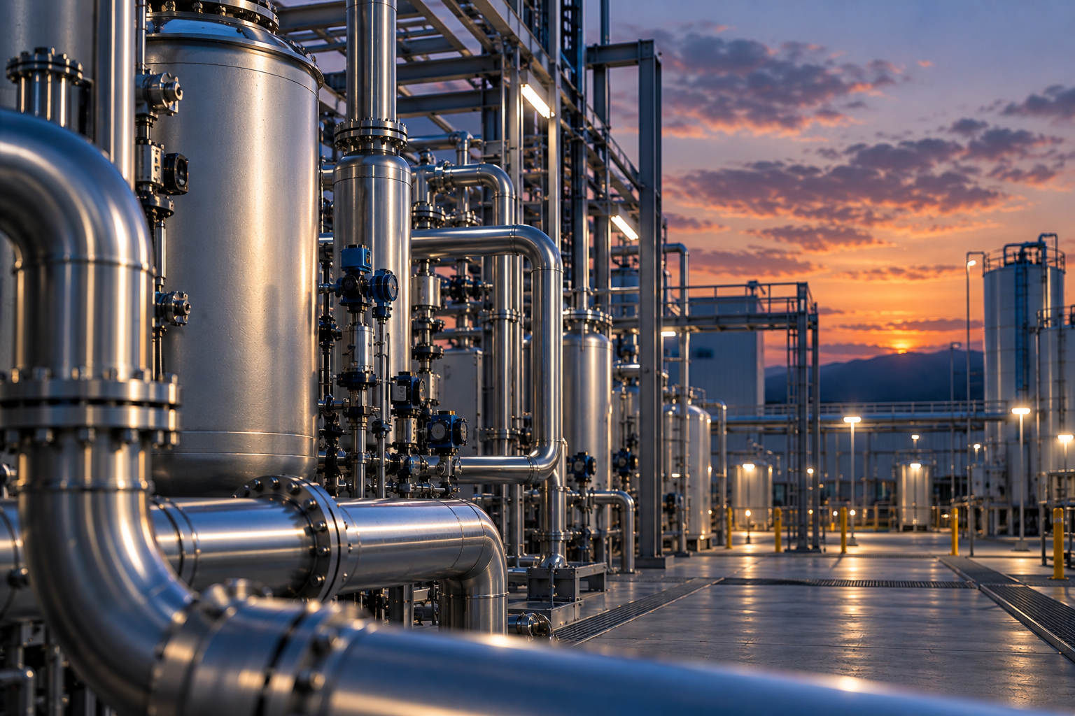Industrial electrification and green hydrogen facility