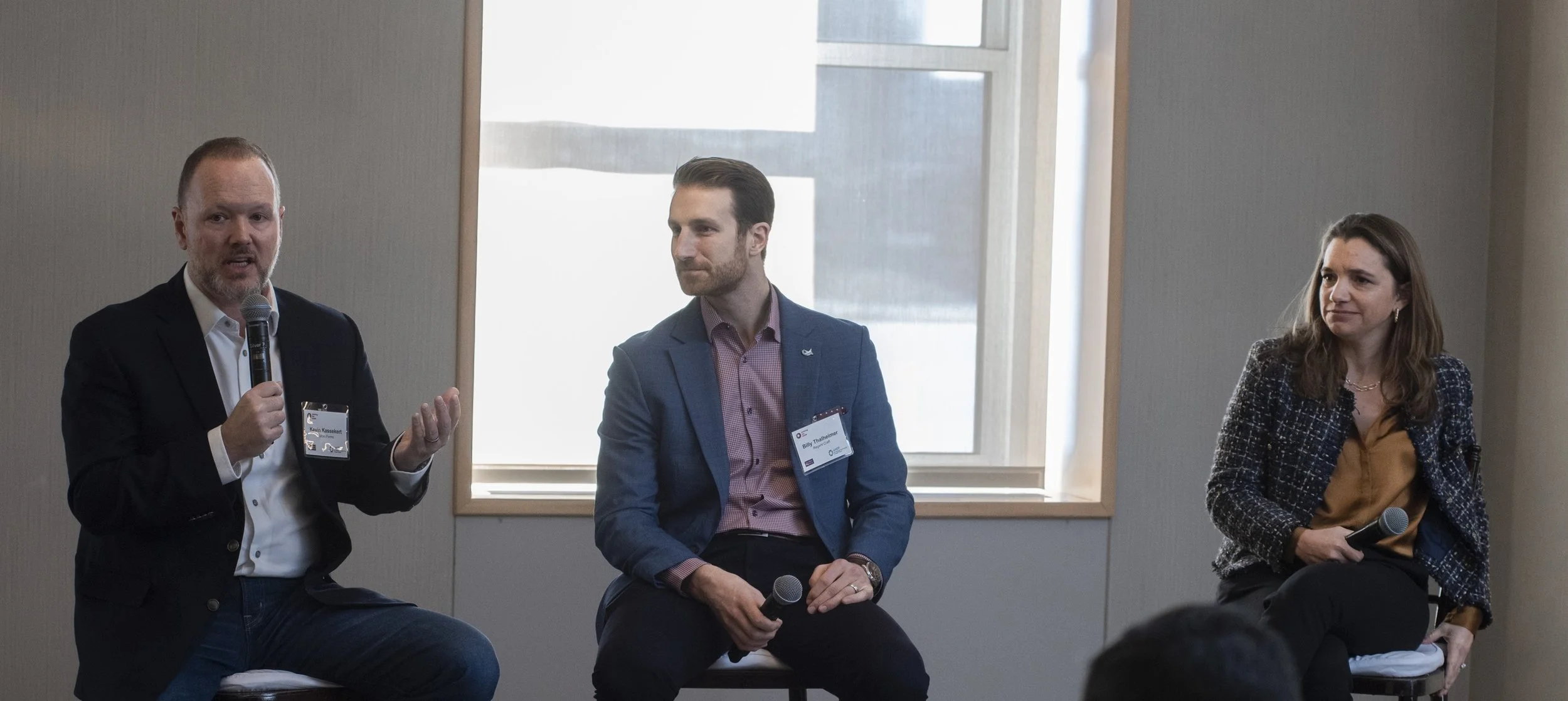 Kevin Kassekert providing insights on his experience transforming industries at Tesla and Rivian, and now at VulcanForms
