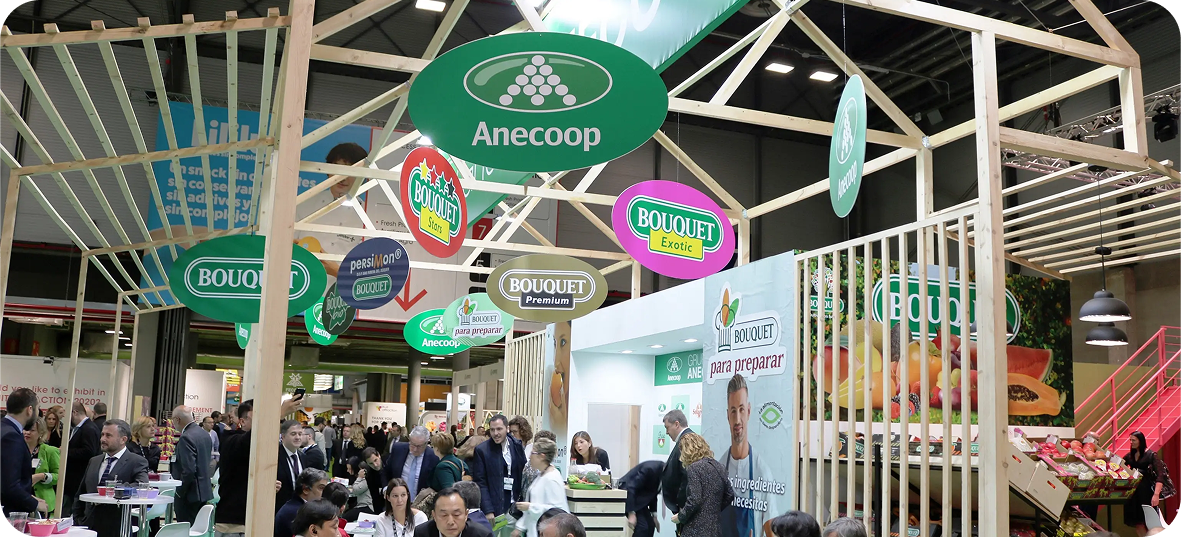 Producción de frutas y verduras de Anecoop
