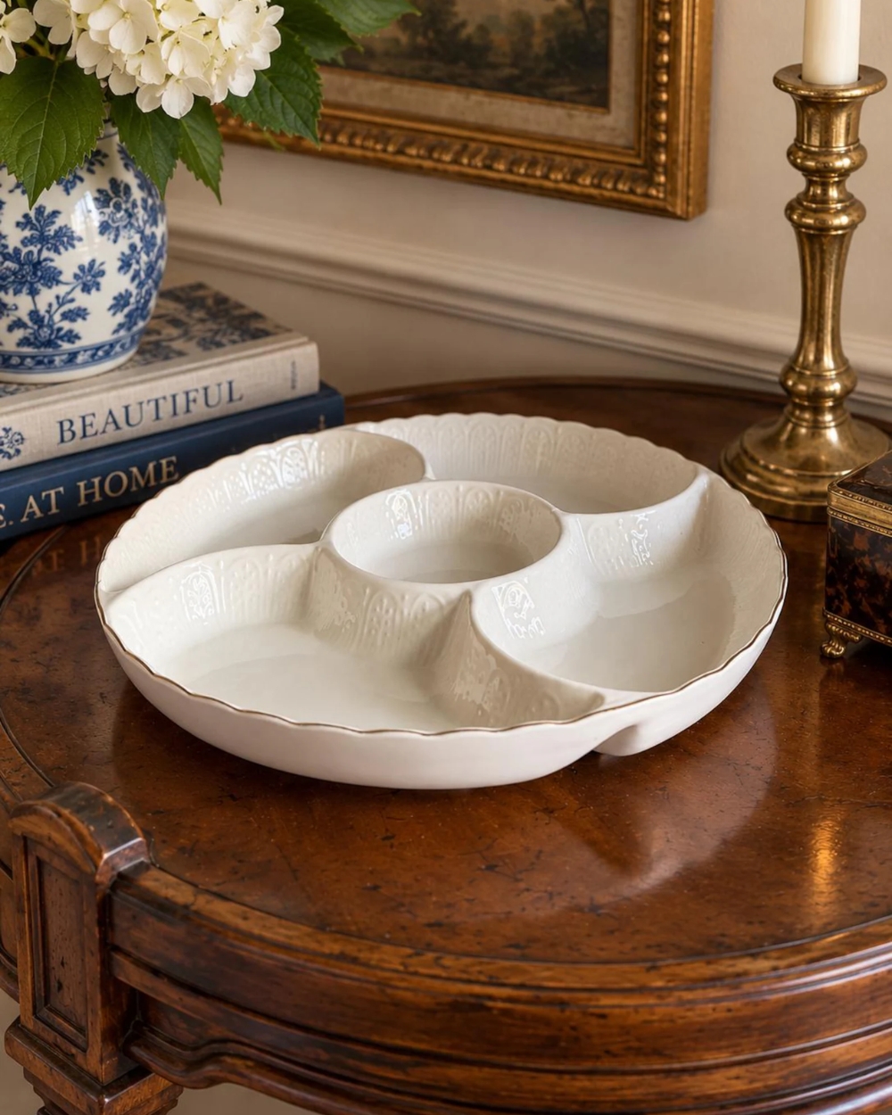 Andrea by Sadek Porcelain Serving Platter