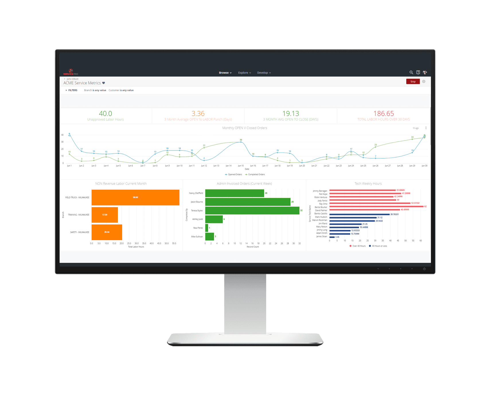 New Version of MSI’s Service Pro Provides Multiple Signature Capture and Coding-free Business Intelligence