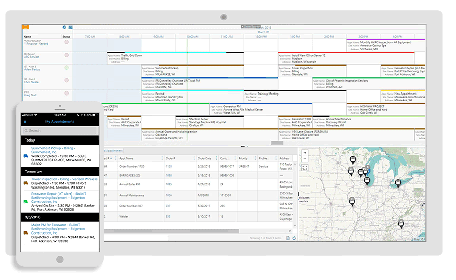 Flex Technician Capacity While Boosting Efficiency with Visual Scheduling Tools