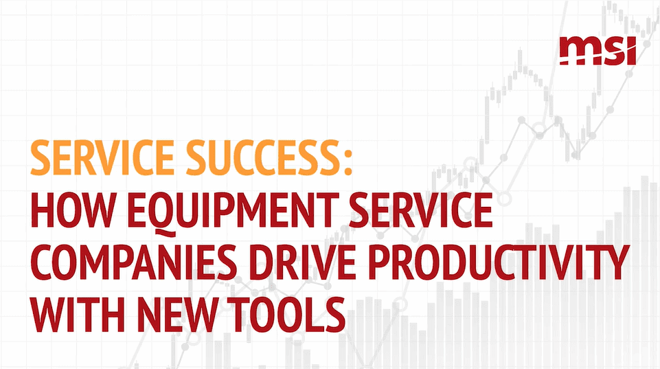 How Equipment Service Companies Drive Productivity with Field Service Management