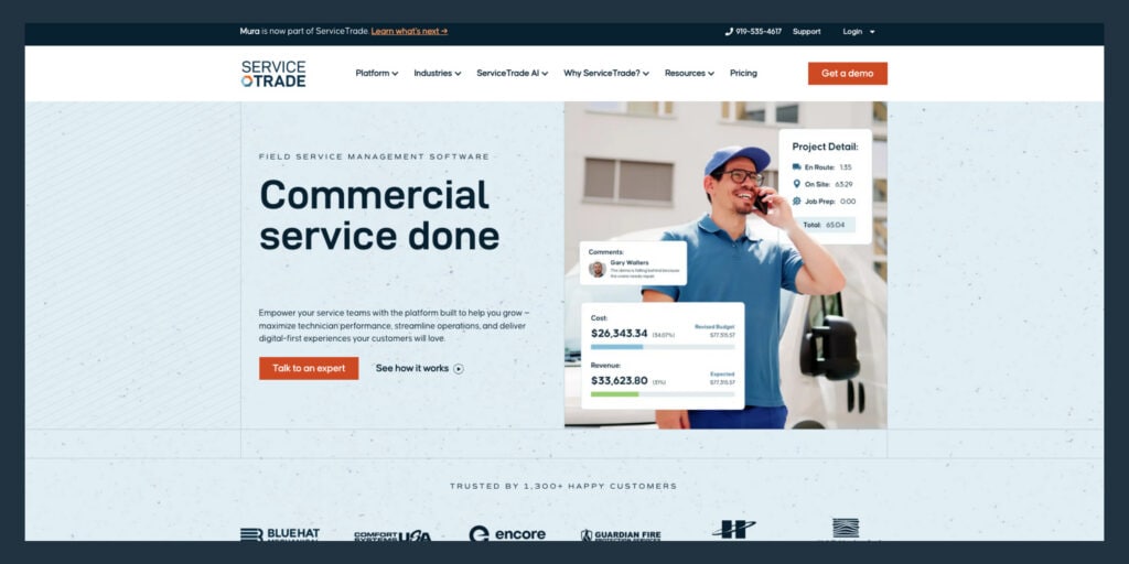 Service Trade Field Service