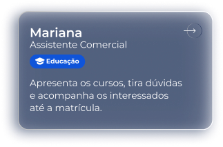 Mariana, Assistente Comercial da Salez para o segmento de Educação
