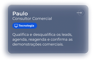 Paulo, Consultor Comercial da Salez para o segmento de Tecnologia