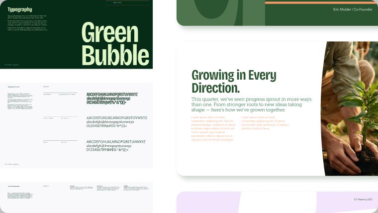Example of our Pitch Decks work