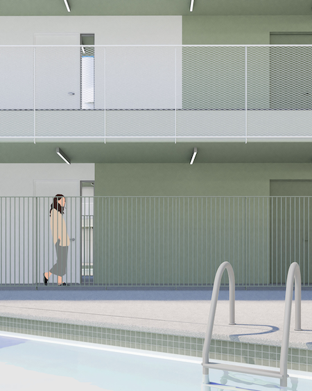 Pool rendering