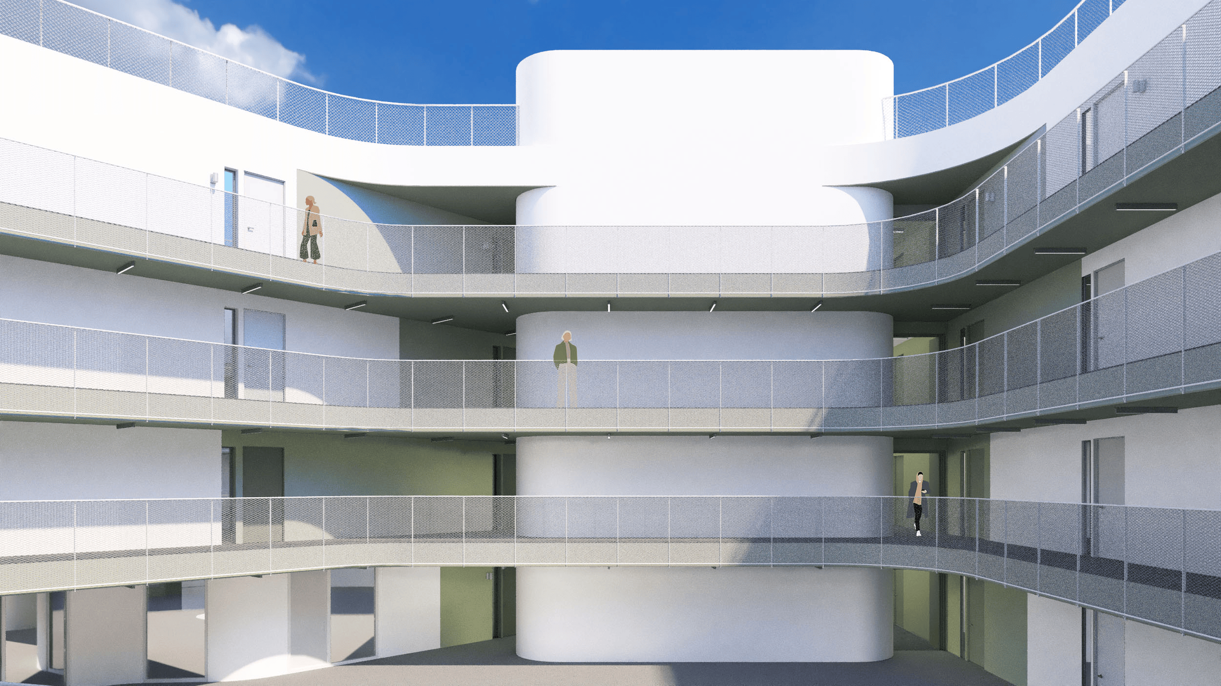 Exterior rendering