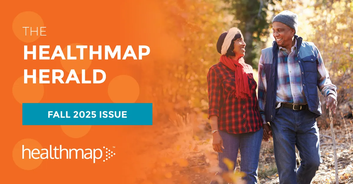 Cover of The Healthmap Herald Fall 2025 issue