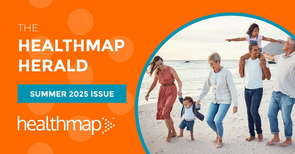 Cover of The Healthmap Herald Summer 2025 issue