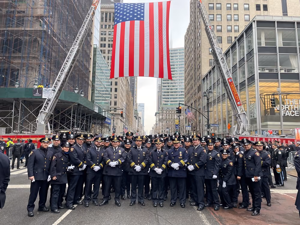 Members of the Jersey City Police Superior Officers Association