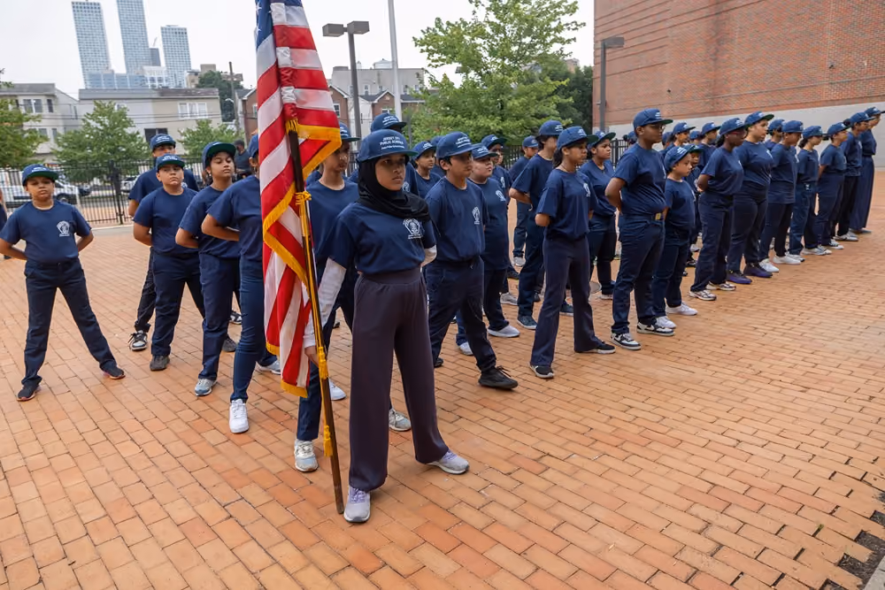 Jersey City Junior Police Academy graduation
