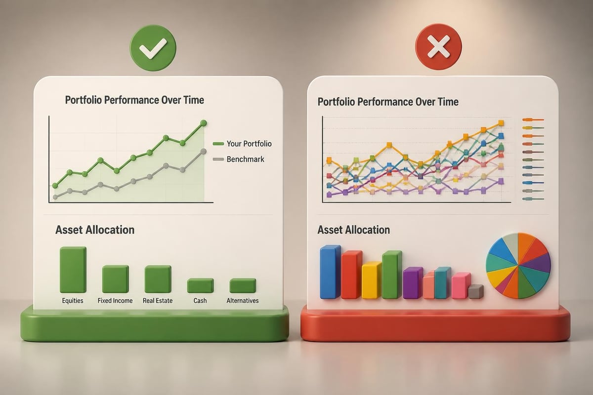 Financial data visualization best practices