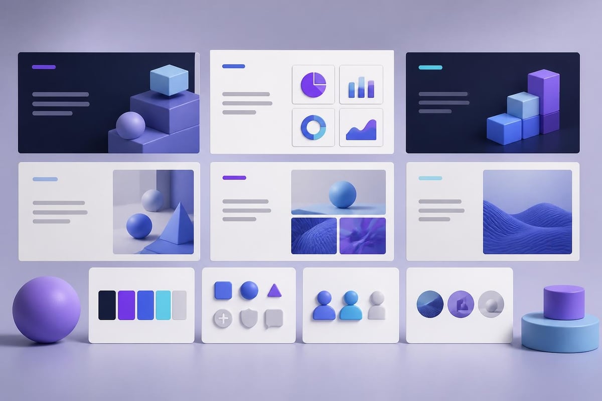 Visual identity guidelines for semiconductor presentations