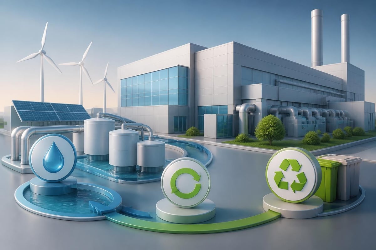 Semiconductor manufacturing sustainability