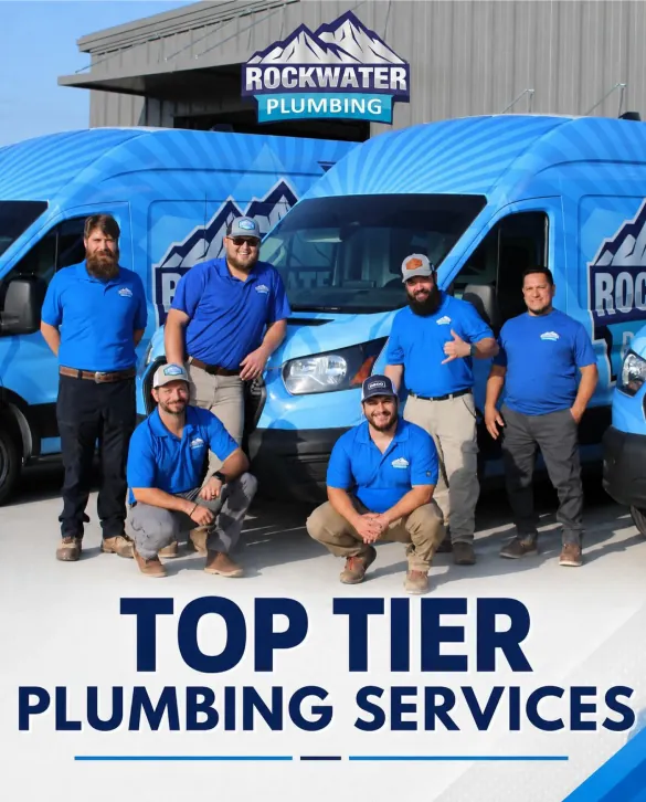 Top tier plumbing services - Rockwater Plumbing team