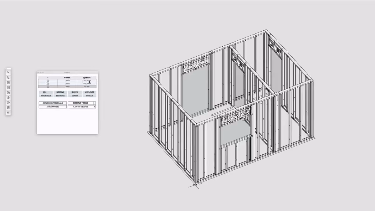 Levels – Plot View