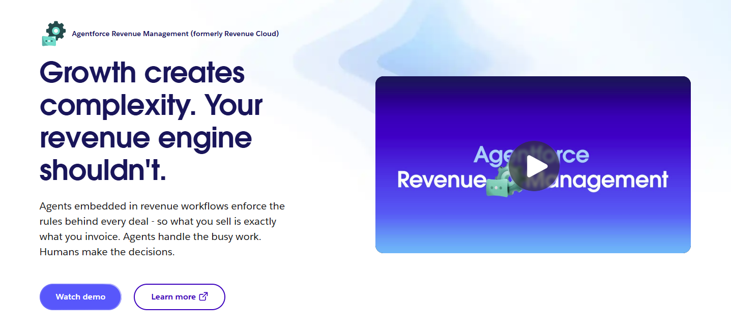 Salesforce Revenue Cloud