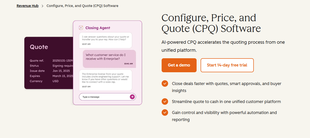 HubSpot CPQ
