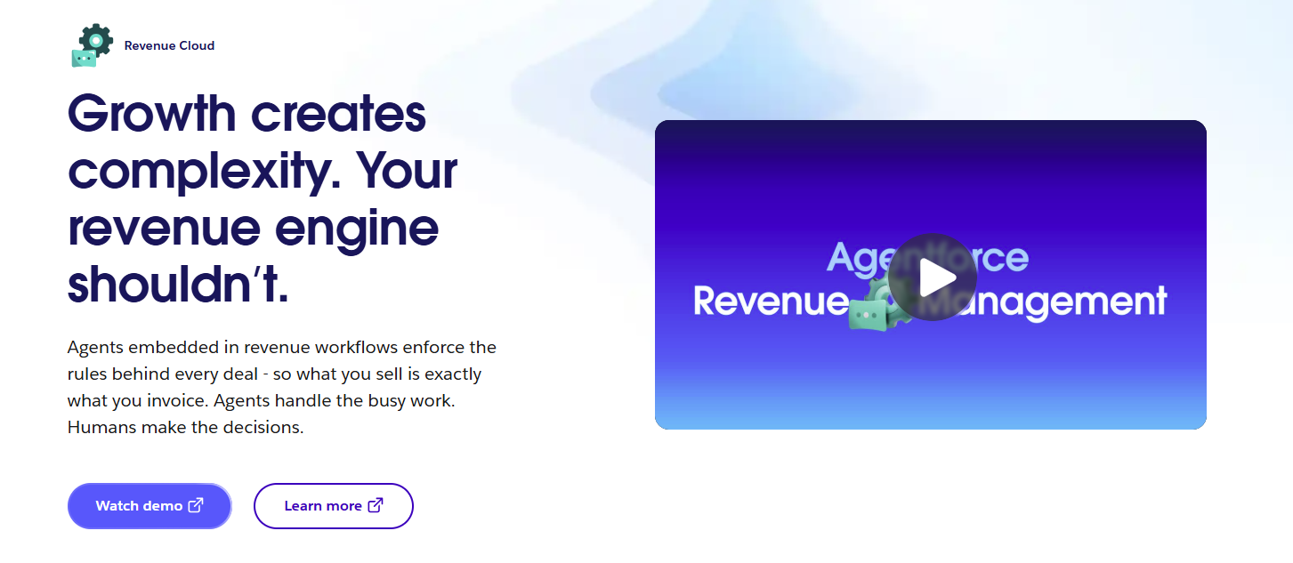 Agentforce Revenue Management