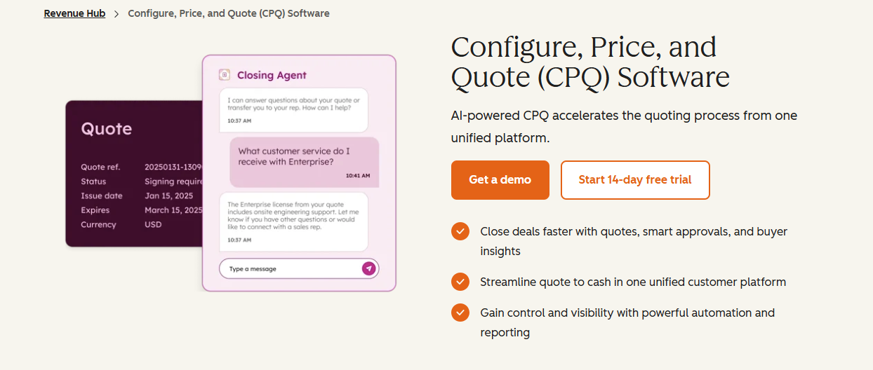 HubSpot CPQ