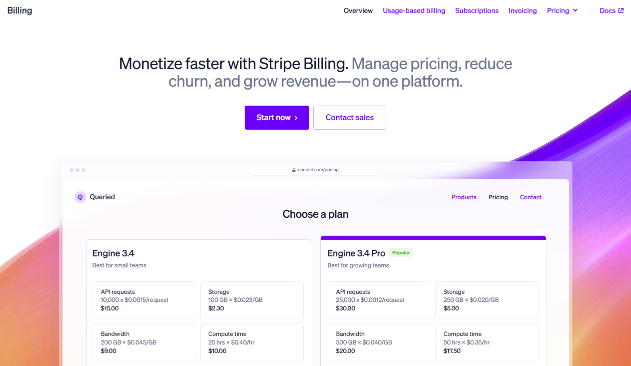 Stripe Billing