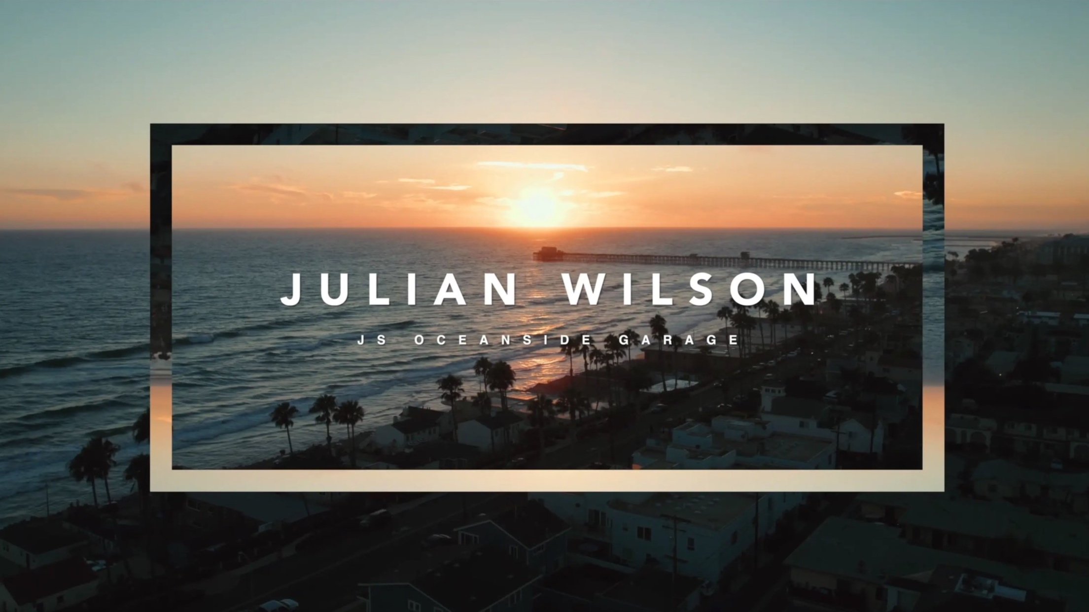 JS GARAGE EVENT - JULIAN WILSON