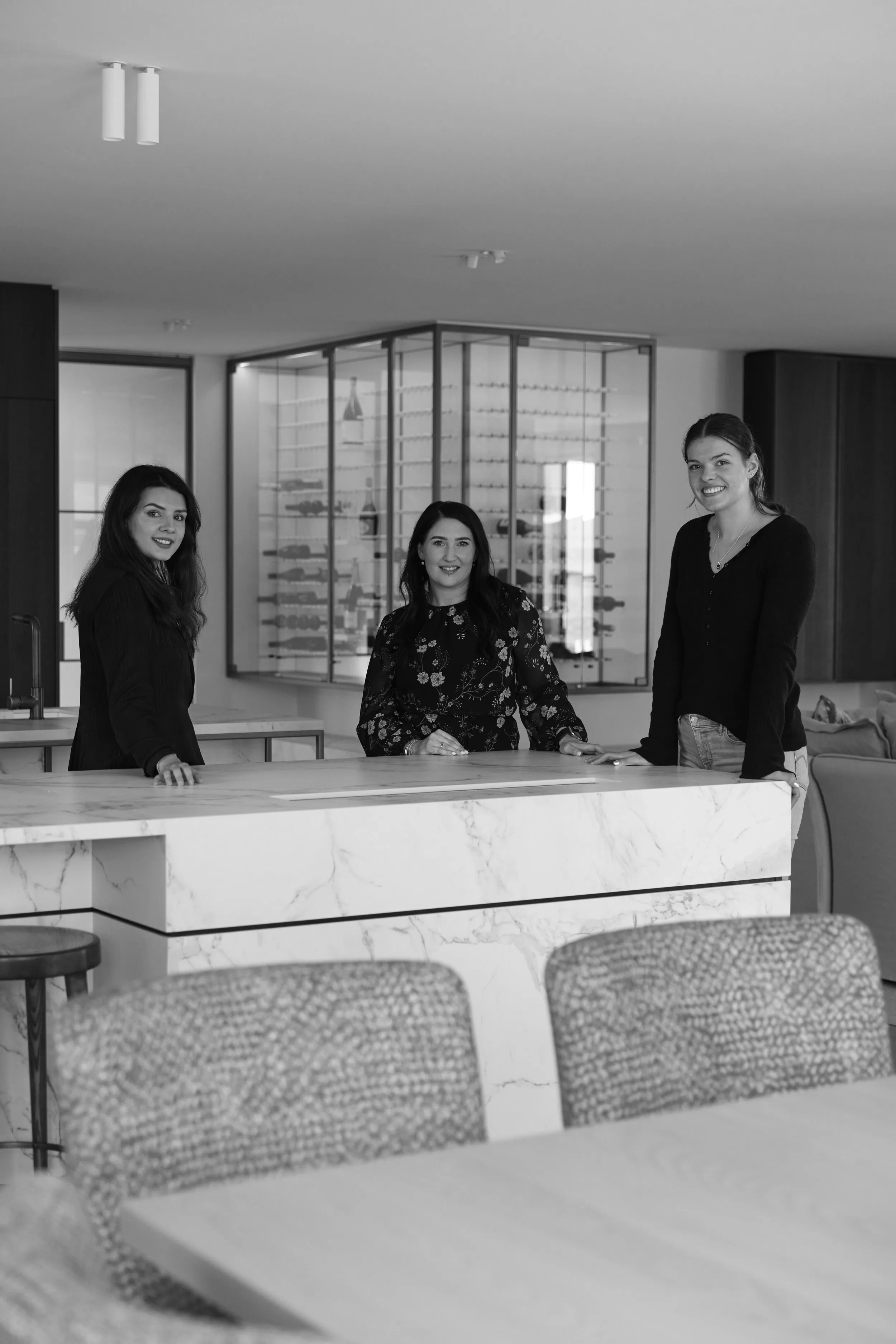 Georgia Chappell and the Modi Design team in their Christchurch studio