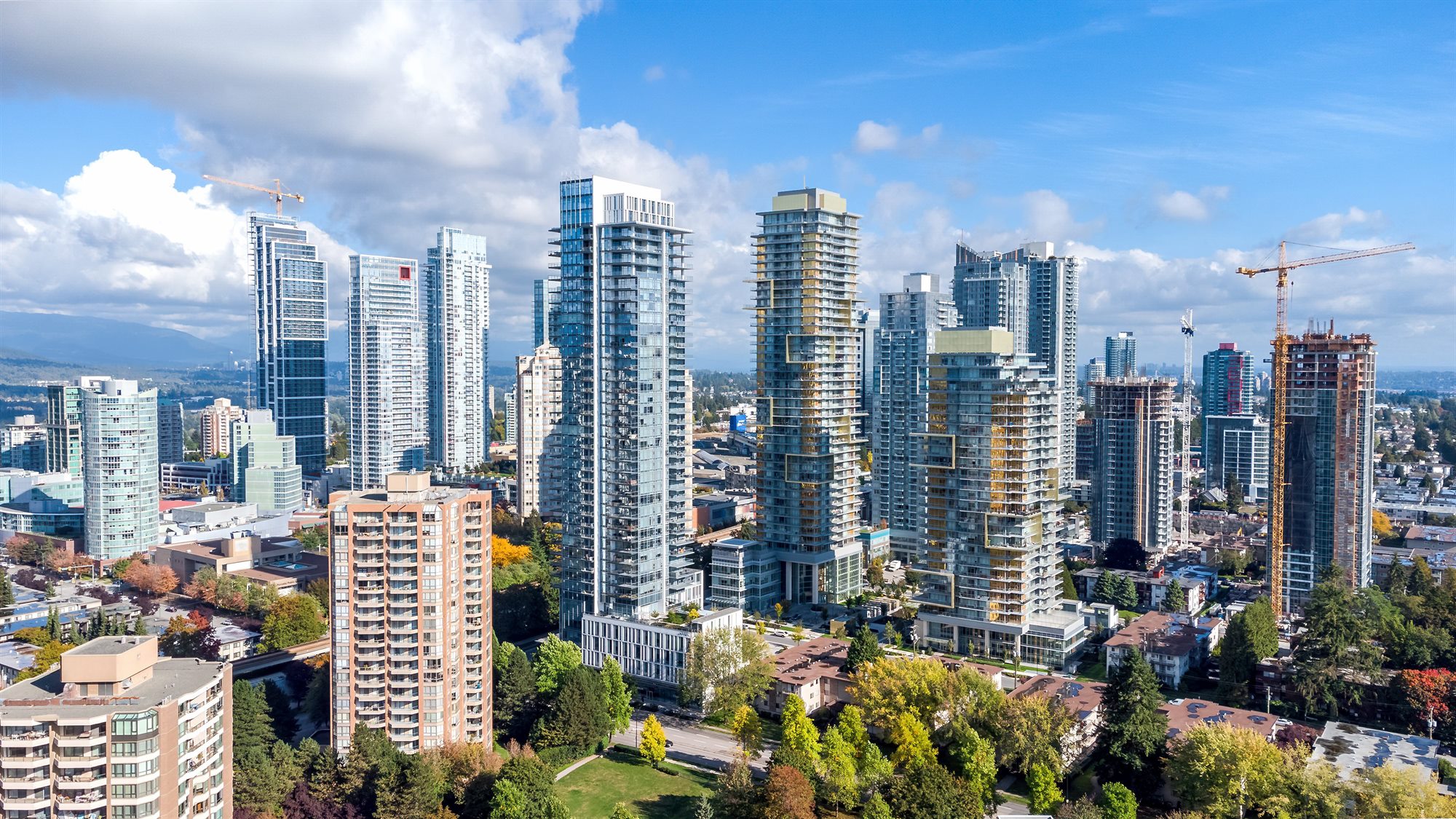 Metrotown skyline, Burnaby