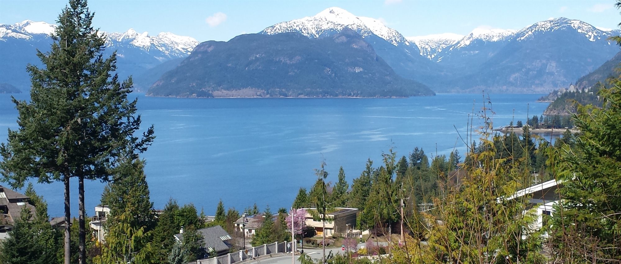 Howe Sound view from Lions Bay