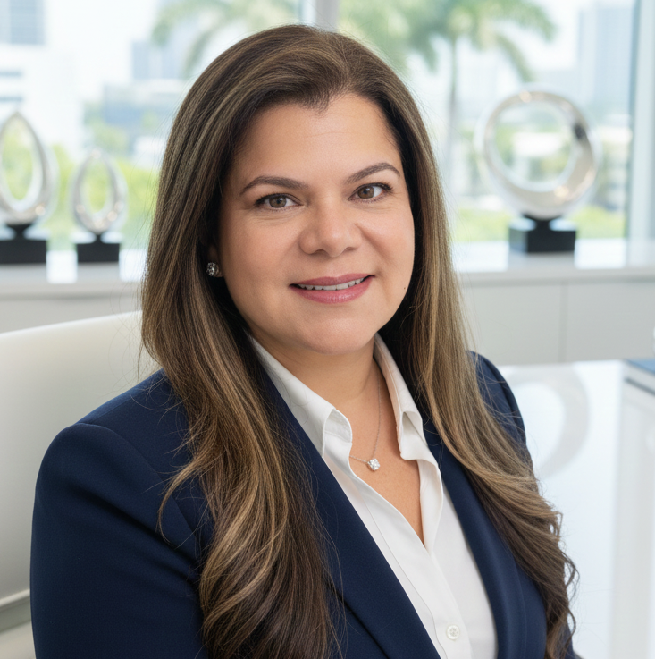 Claudia Holguin, Broker and President