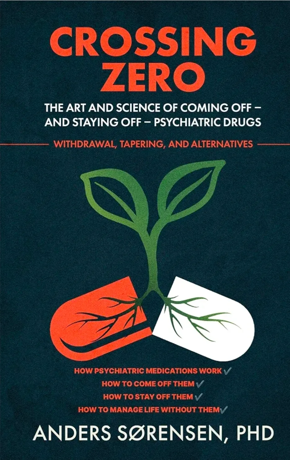 Cover of Crossing Zero by Anders Sørensen, PhD