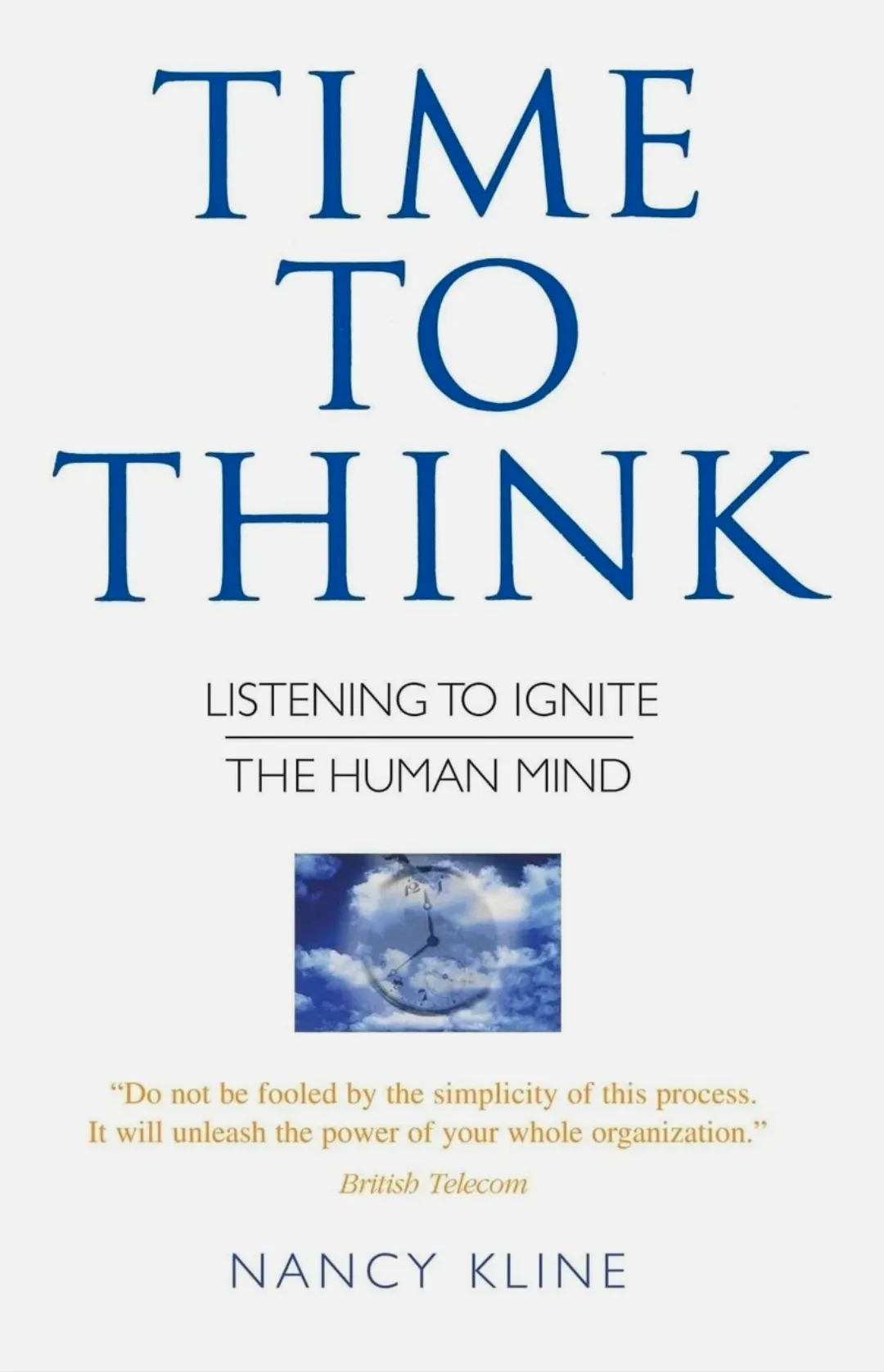 Cover of Time to Think by Nancy Kline