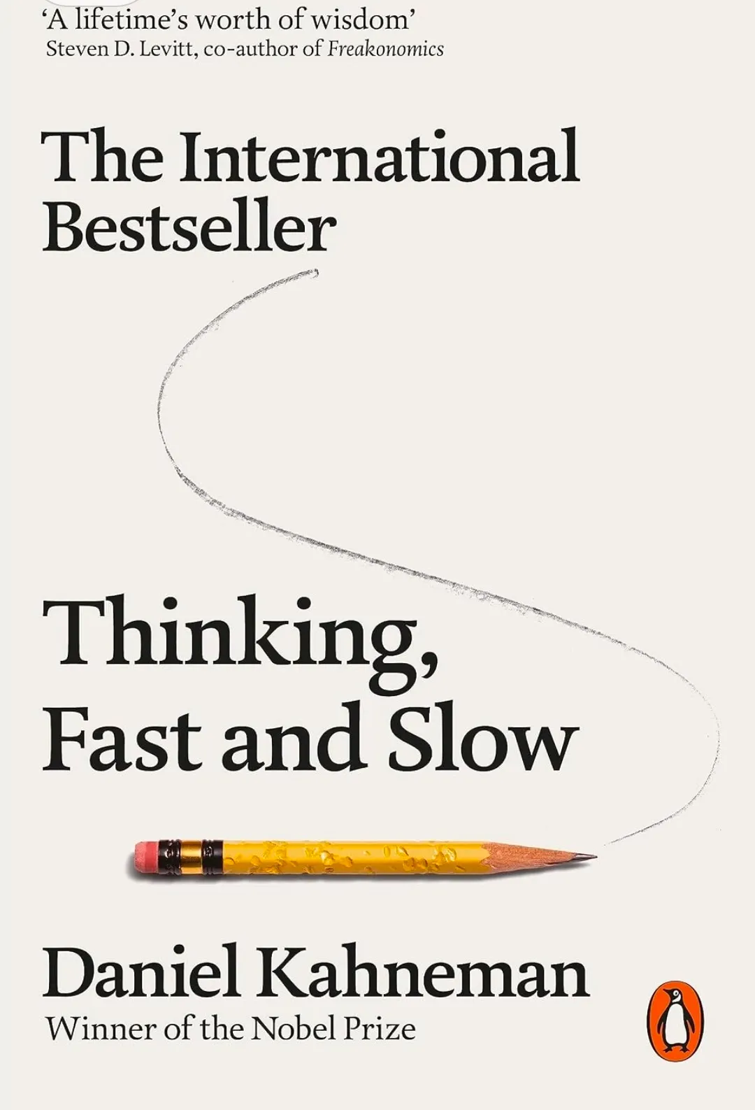 Cover of Thinking, Fast and Slow by Daniel Kahneman