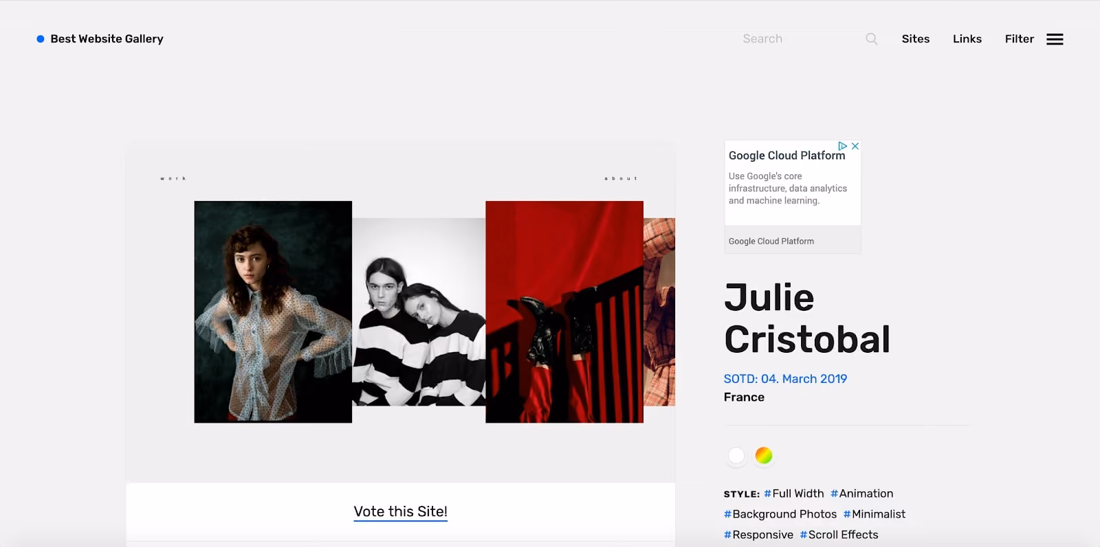 best website gallery 