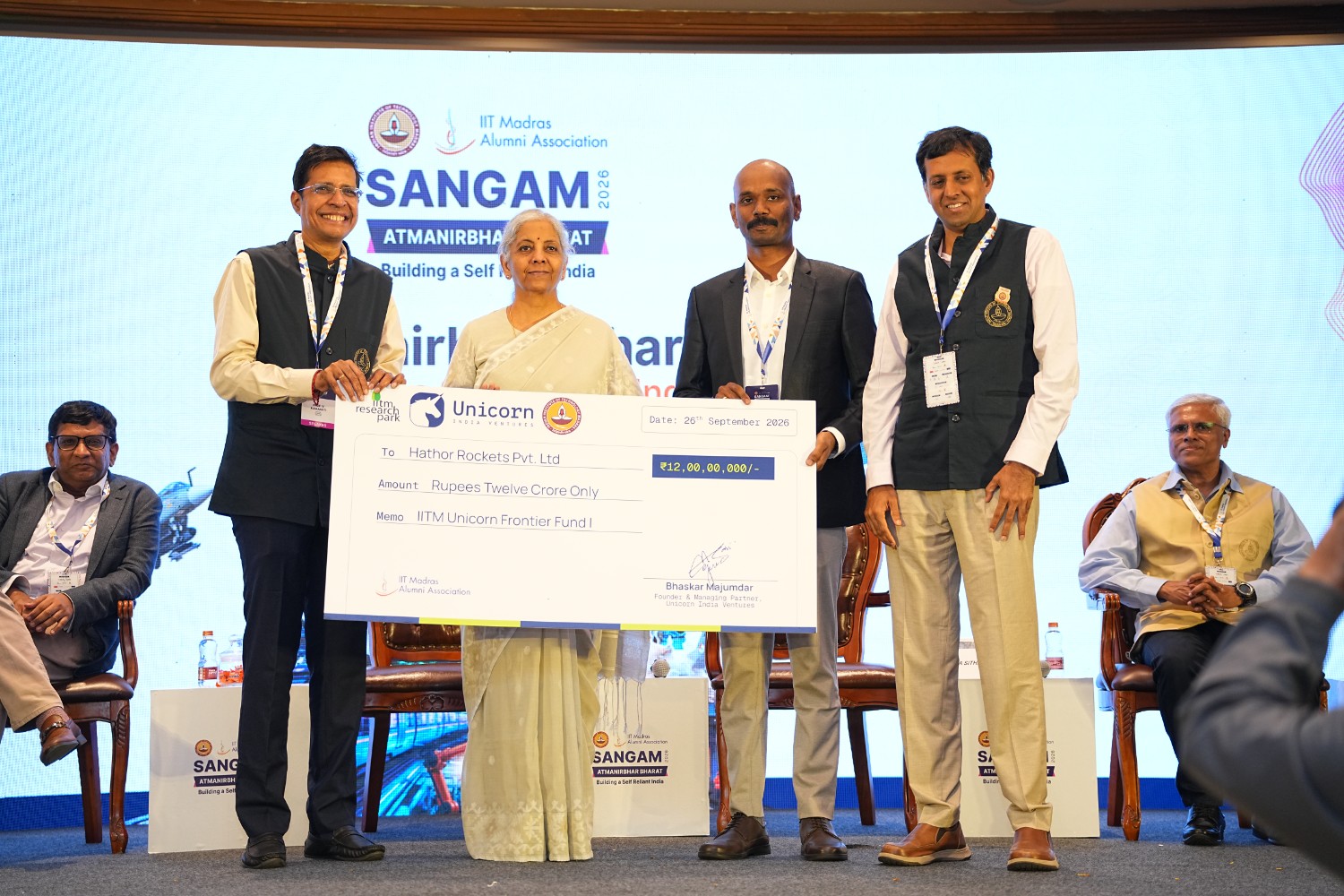 Hathor Rockets Raises ₹14 Cr Pre-Seed Funding as Part of IITM Unicorn Frontier Fund's Inaugural Investments, Sets Sights on Exporting Its Rocket Engines Globally