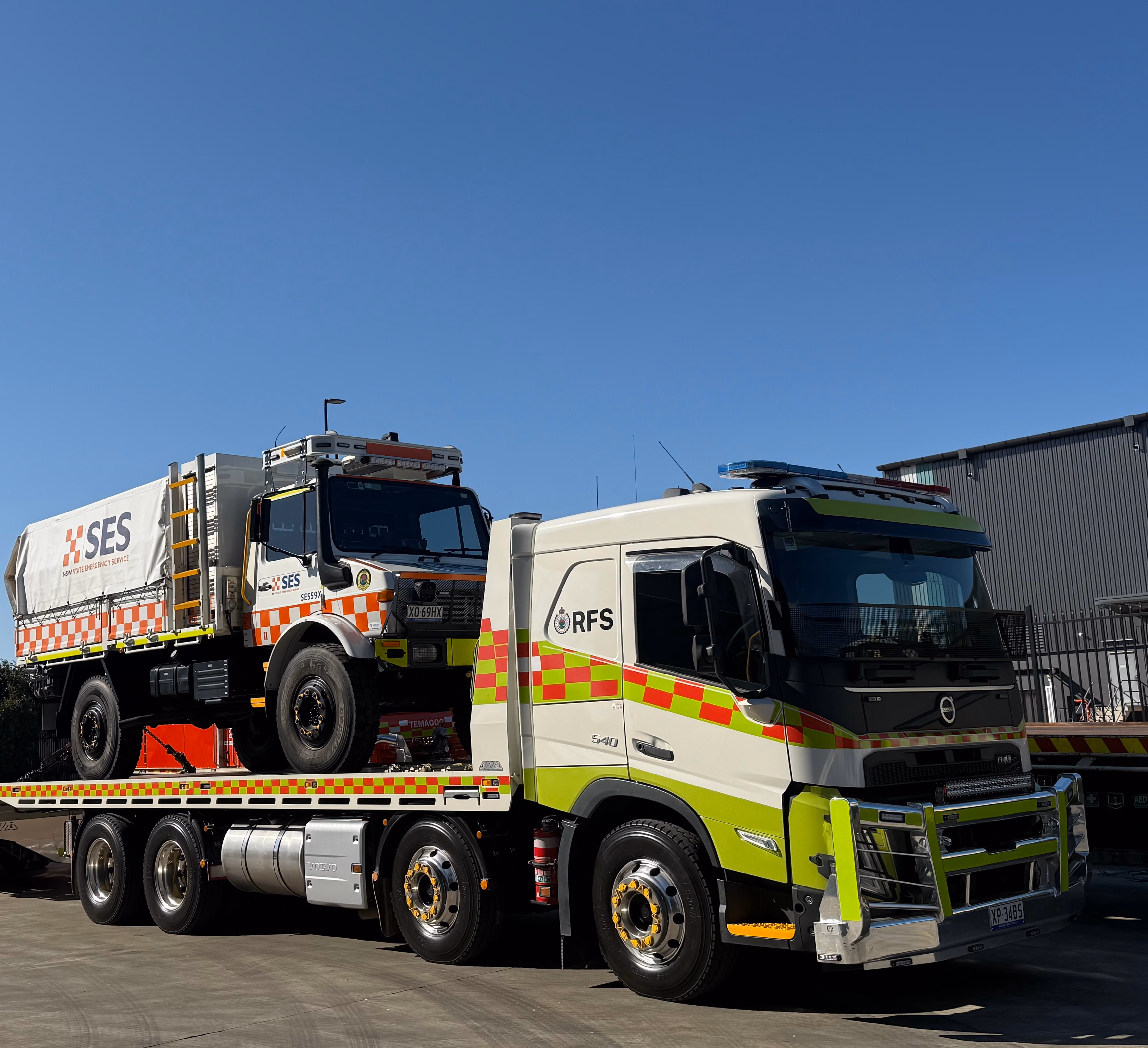 Some CTE trucks