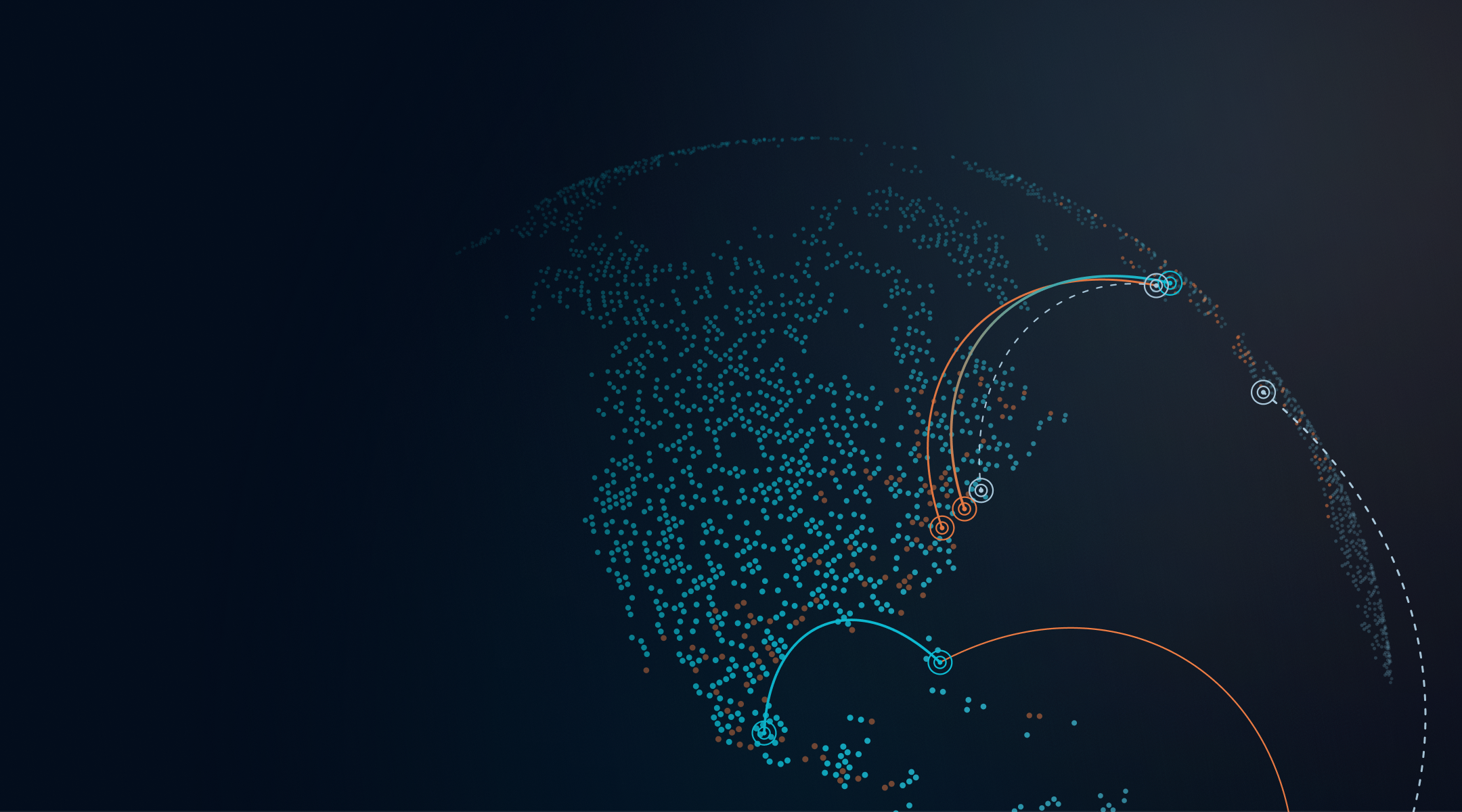 EXA subsea routes across the Atlantic