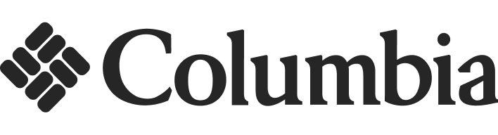Columbia brand logo with a diamond-shaped emblem to the left of the word 'Columbia' in black text.