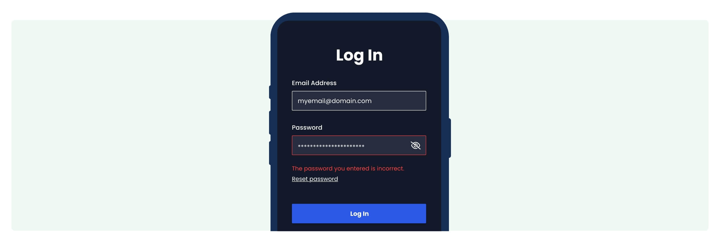 A good user experience has appropriately sized fonts, good color contrast, and a meaningful navigation
